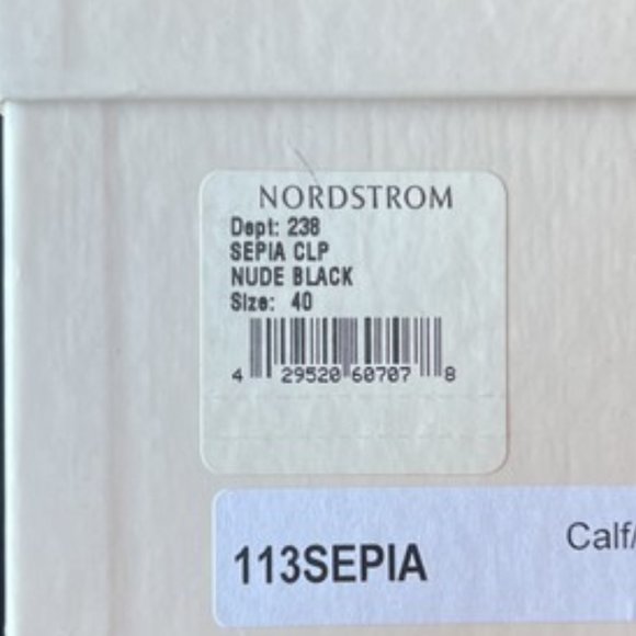 Jimmy Choo:  Nude/Black Pumps Platform Heel Pumps - Picture 8 of 8